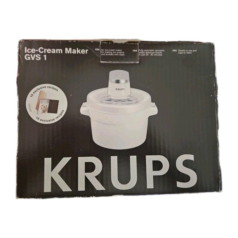 Krups Ice Cream Maker GVS 1